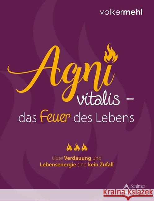 Agni vitalis - das Feuer des Lebens : Gute Verdauung und Lebensenergie sind kein Zufall Mehl, Volker 9783843413046 Schirner - książka