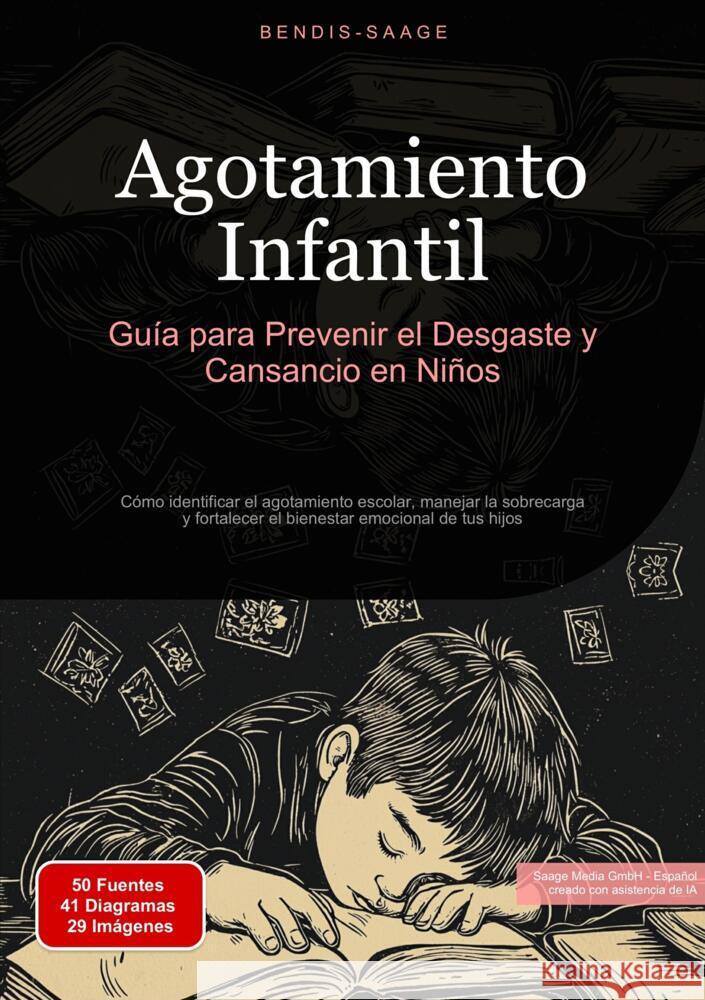 Agotamiento Infantil: Guía para Prevenir el Desgaste y Cansancio en Niños Saage - Español, Bendis A. I. 9783384517418 Saage Books - książka