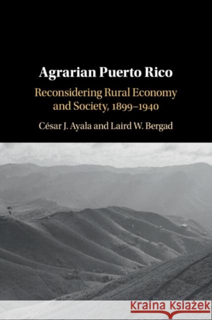 Agrarian Puerto Rico: Reconsidering Rural Economy and Society, 1899–1940 Laird W. (Lehman College, City University of New York) Bergad 9781108726375 Cambridge University Press - książka