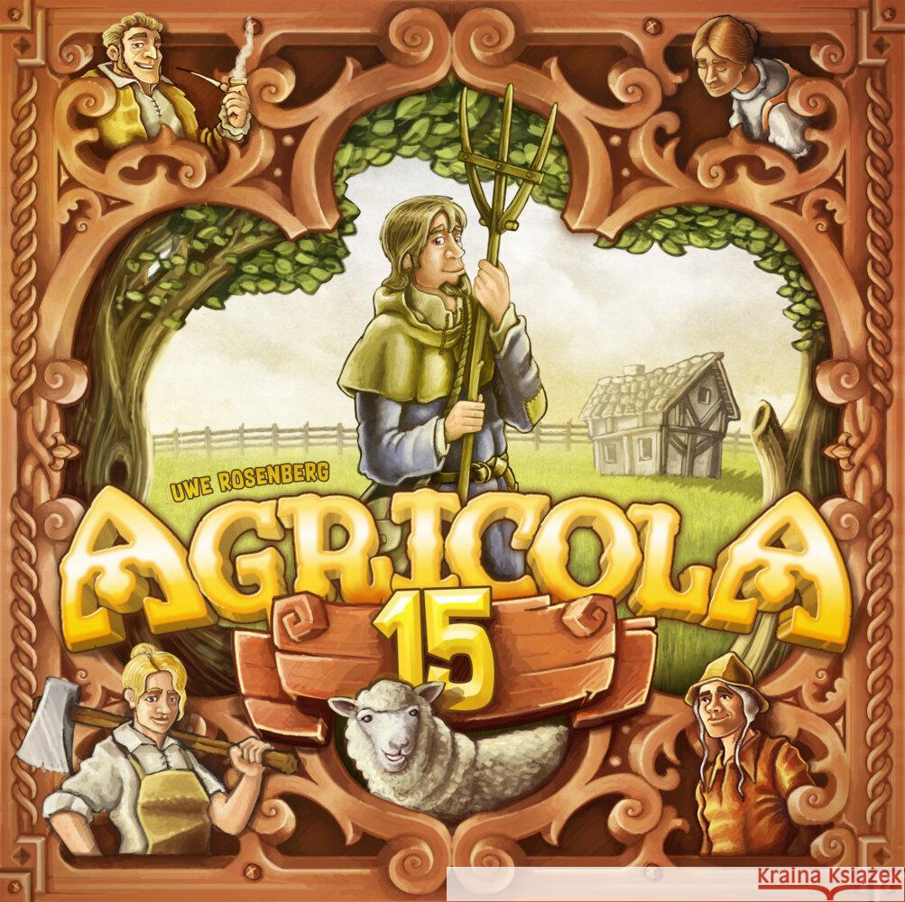 Agricola 15 Jahre Jubiläumsbox Rosenberg, Uwe 4260402311555 Lookout Spiele - książka