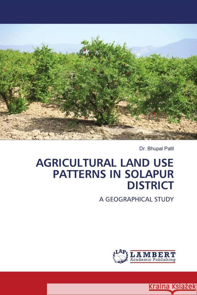 Agricultural Land Use Patterns in Solapur District Bhupal Patil 9786208116842 LAP Lambert Academic Publishing - książka