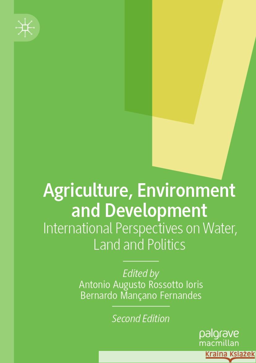 Agriculture, Environment and Development  9783031102660 Springer International Publishing - książka