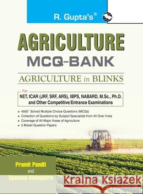 Agriculture MCQ Bank: Agriculture in Blinks Exam Guide Pramit Pandit Upasana Mohapatri 9789388642279 Ramesh Publishing House - książka
