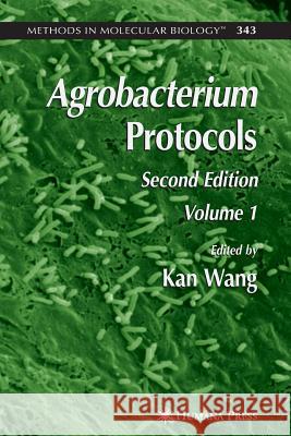 Agrobacterium Protocols: Volume I Wang, Kan 9781617376283 Springer - książka