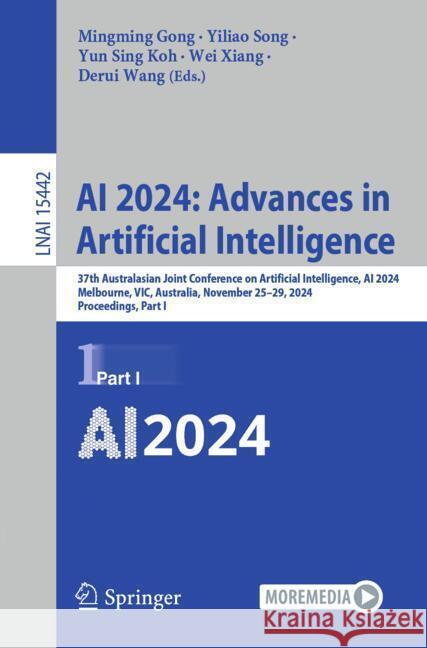 AI 2024: Advances in Artificial Intelligence  9789819603473 Springer - książka