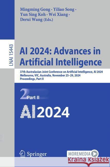 AI 2024: Advances in Artificial Intelligence  9789819603503 Springer - książka