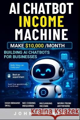 AI Chatbot Income Machine: Make $10,000/Month Building AI Chatbots for Businesses Zucker, John 9798191704838 Independently Published - książka