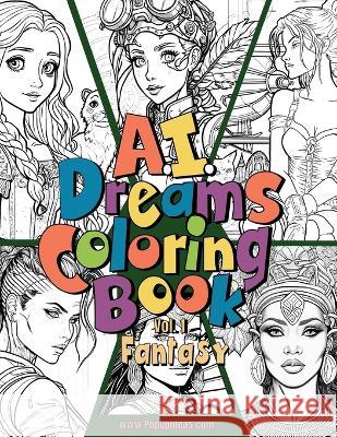 A.I. Dream Coloring Book: Fantasy Chris Nelson   9798377950752 Independently Published - książka