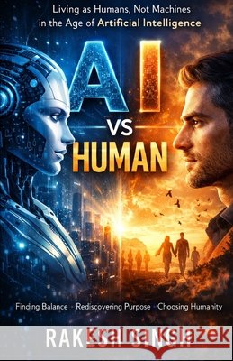 AI Vs Human: Living as Humans, Not Machines in the Age of Artificial Intelligence Rakesh Singh 9789356793996 Rakesh Singh - książka