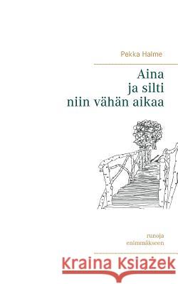 Aina ja silti niin vähän aikaa Pekka Halme 9789515689986 Books on Demand - książka