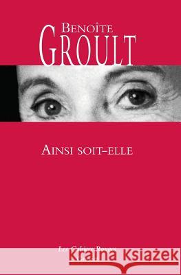 Ainsi soit-elle Groult-B 9782246018230 Grasset - książka