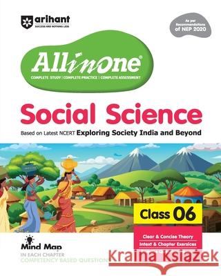 AIO Social Science 6th Shruti Sharma Saumya Aggarwal 9789364374453 Arihant Publication India Limited - książka