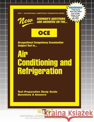 Air Conditioning & Refrigeration Passbooks 9781799357018 National Learning Corp - książka
