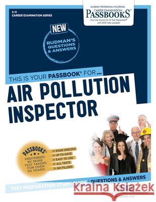 Air Pollution Inspector (C-11): Passbooks Study Guide Corporation, National Learning 9781731800114 National Learning Corp - książka