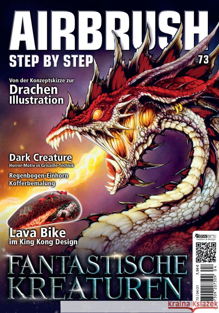 Airbrush Step by Step 73 Fuchs, Rodrick, Klopfenstein, Philipp, Pirek, Lubos 9783941656598 newart medien & design - książka