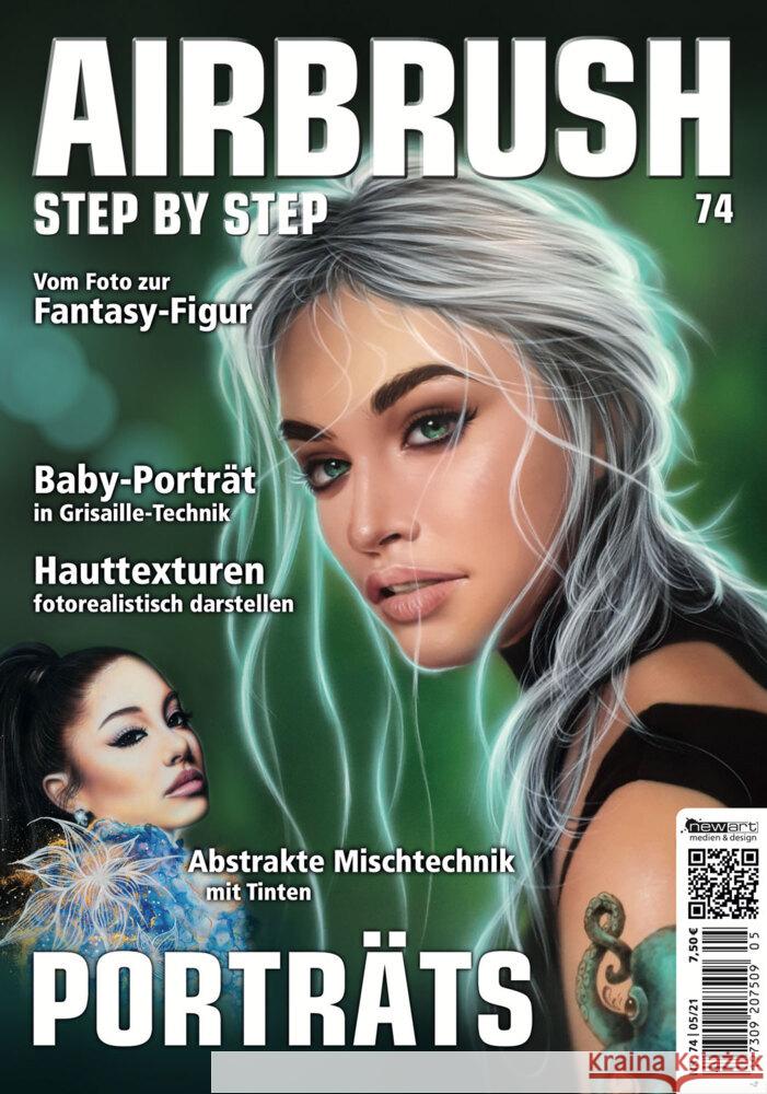 Airbrush Step by Step 74  9783941656604 newart medien & design - książka
