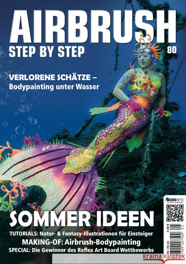 Airbrush Step by Step 80 Tronser, Peter, Kosak, David, Wuggonig, Melina 9783941656680 newart medien & design - książka