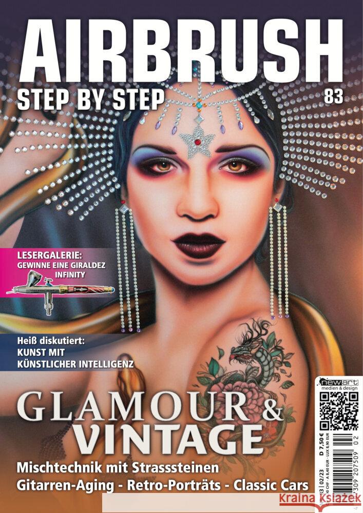 Airbrush Step by Step 83  9783941656710 newart medien & design - książka