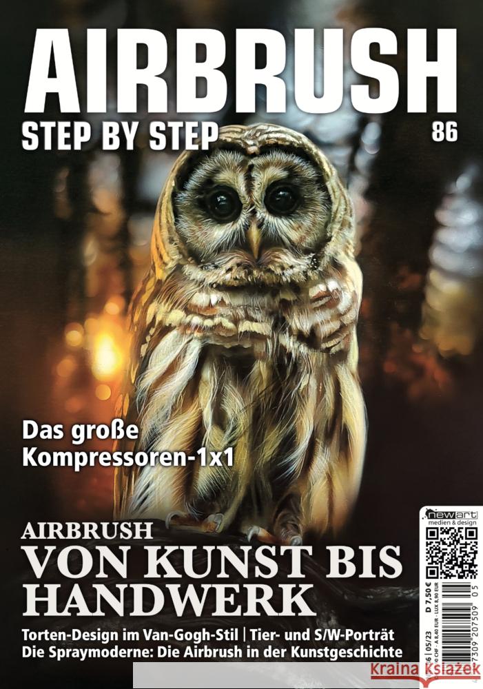 Airbrush Step by Step 86  9783941656758 newart medien & design - książka