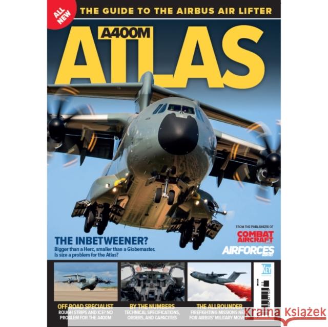 Airbus A400 Atlas Mark Ayton 9781836321125 Key Publishing Ltd - książka