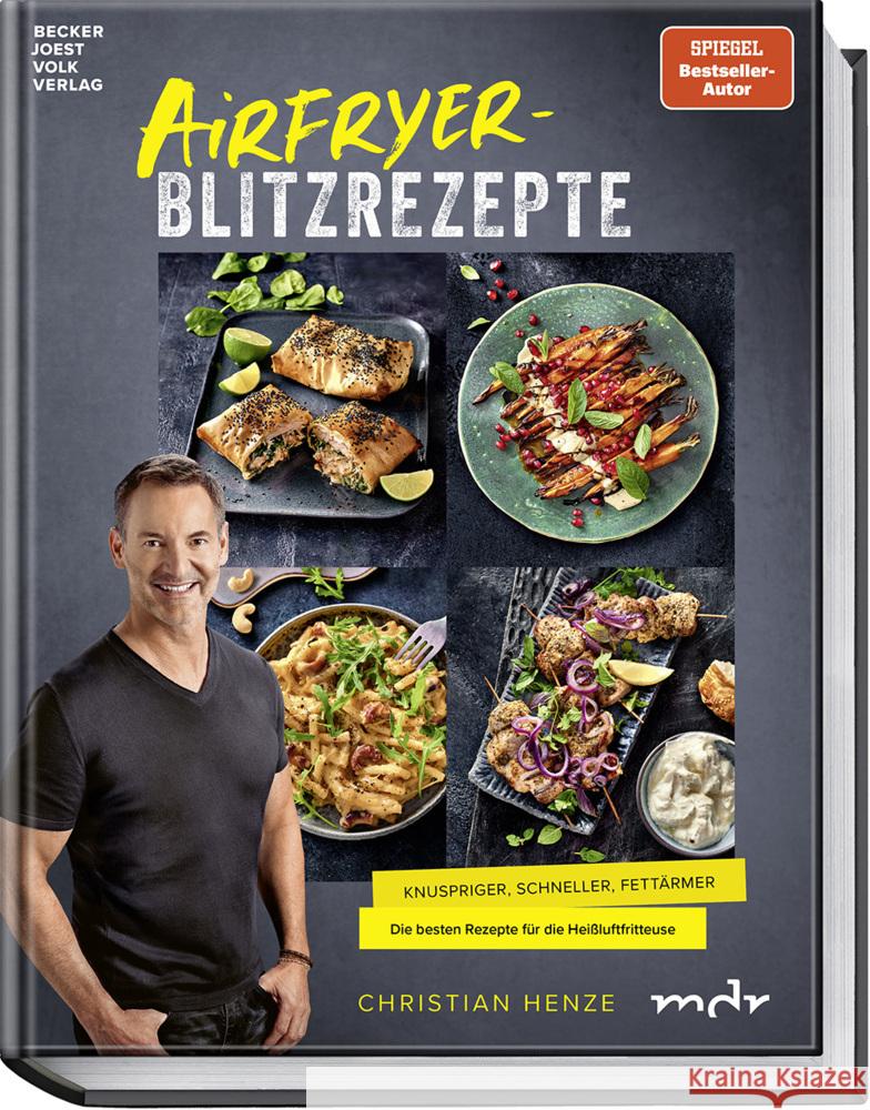 Airfryer-Blitzrezepte Henze, Christian 9783954533695 Becker-Joest-Volk - książka