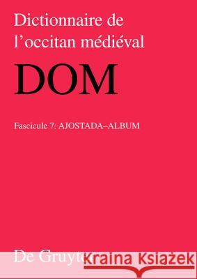 Ajost-Album Wolf-Dieter Stempel 9783110271829 Walter de Gruyter - książka