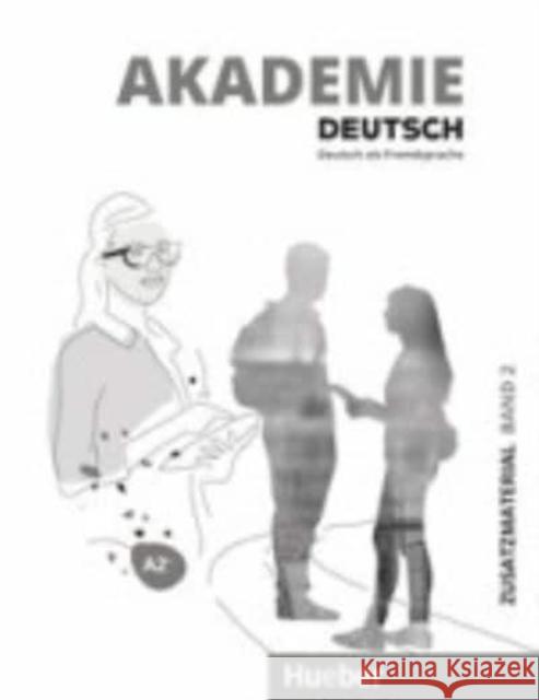 Akademie Deutsch A2+ T.2 materiały dodatkowe  9783191316501 Hueber - książka