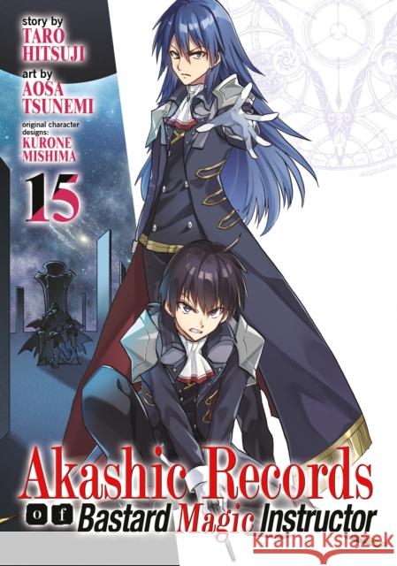 Akashic Records of Bastard Magic Instructor Vol. 15 Hitsuji Tarou Aosa Tsunemi Mishima Kurone 9781638585978 Seven Seas - książka