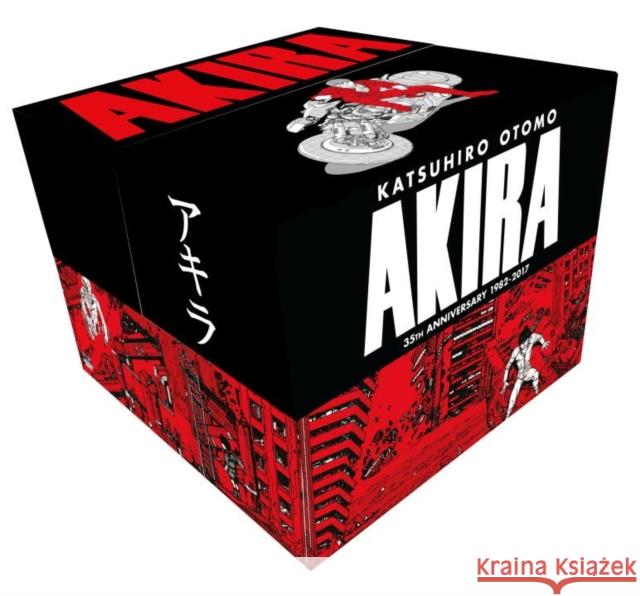 Akira 35th Anniversary Box Set Katsuhiro Otomo 9781632364616 Kodansha Comics - książka