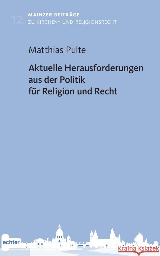 Aktuelle Herausforderungen aus der Politik für Religion und Recht  9783429059361 Echter - książka