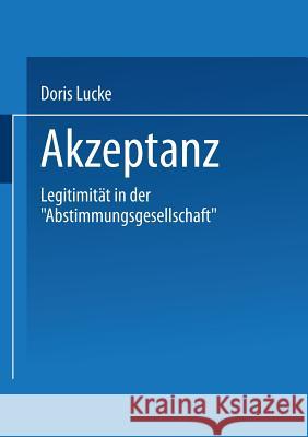 Akzeptanz: Legitimität in Der 