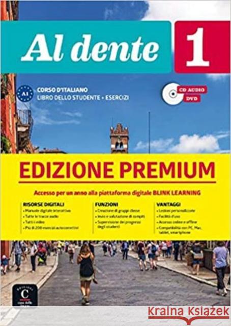 Al dente 1 Premium Libro dello studente + esercizi. A1 Albert Vilagrasa 9788417710835 Difusion Centro de Investigacion y Publicacio - książka