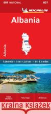 Albania - Michelin National Map 807 Michelin 9782067264335 Michelin Editions des Voyages