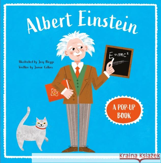 Albert Einstein A Pop-Up Book Jamie Collins 9781916781160 NQ Publishers - książka