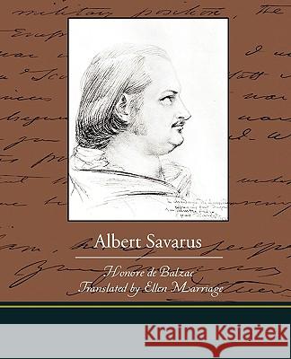 Albert Savarus Honore d 9781438519296 Book Jungle - książka