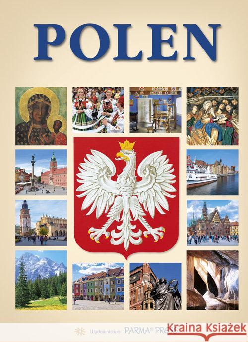 Album Polska B5 w.niemiecka Grunwald-Kopeć Renata 9788377771761 Parma Press - książka