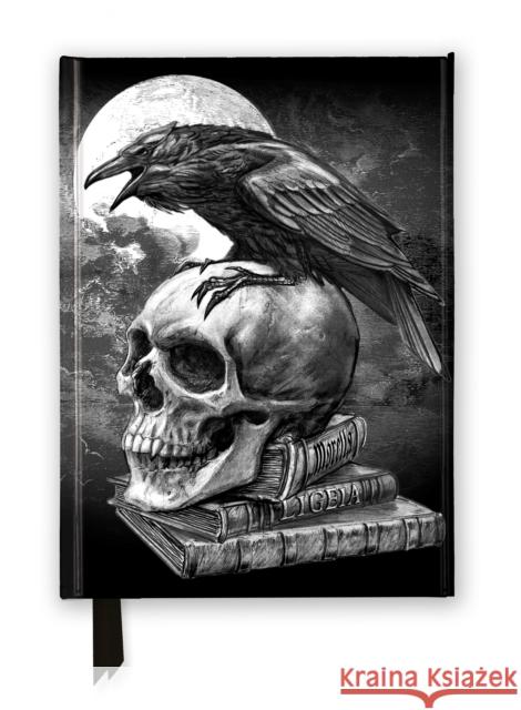 Alchemy: Poe’s Raven (Foiled Journal)  9781835625422 Flame Tree Gift - książka