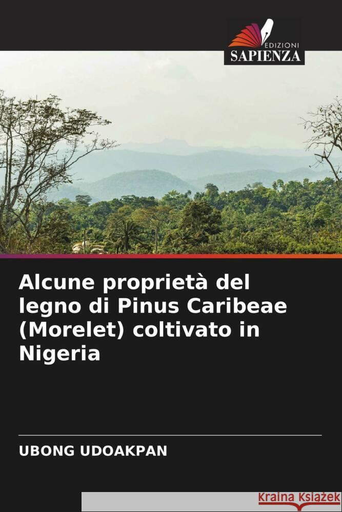 Alcune proprietà del legno di Pinus Caribeae (Morelet) coltivato in Nigeria UDOAKPAN, UBONG 9786204991450 Edizioni Sapienza - książka