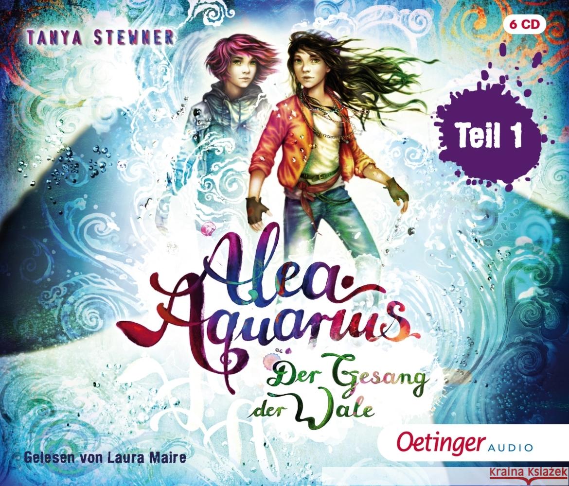 Alea Aquarius 9 Teil 1. Der Gesang der Wale, 6 Audio-CD Stewner, Tanya 9783837393446 Oetinger Media - książka