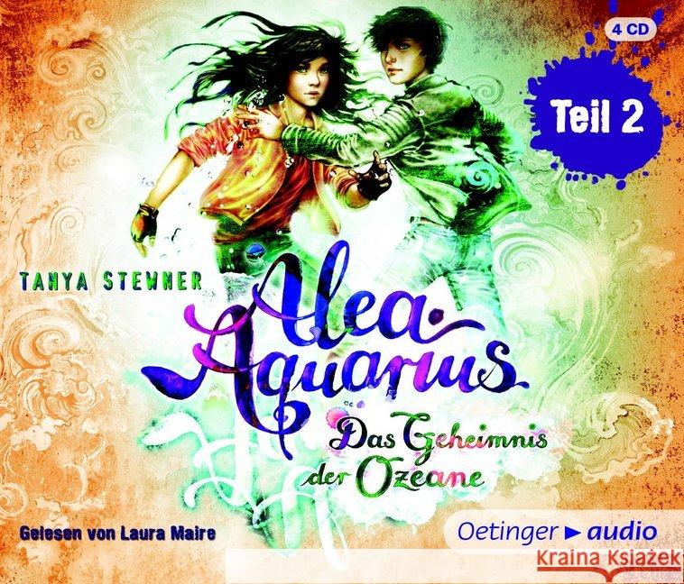 Alea Aquarius - Das Geheimnis der Ozeane. Tl.2, 4 Audio-CDs Stewner, Tanya 9783837310054 Oetinger Media - książka
