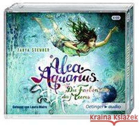 Alea Aquarius - Die Farben des Meeres, 4 Audio-CDs : Autorisierte Lesefassung Stewner, Tanya 9783837309348 Oetinger Media - książka