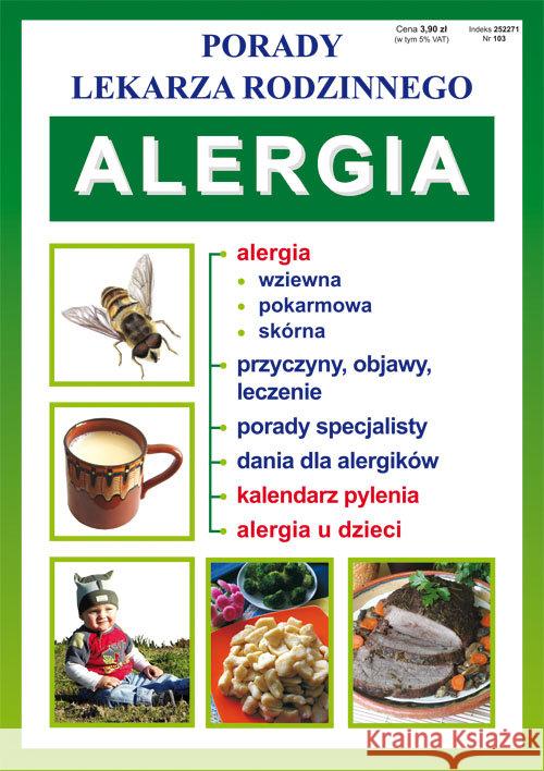 Alergia  9788378989820 Literat - książka