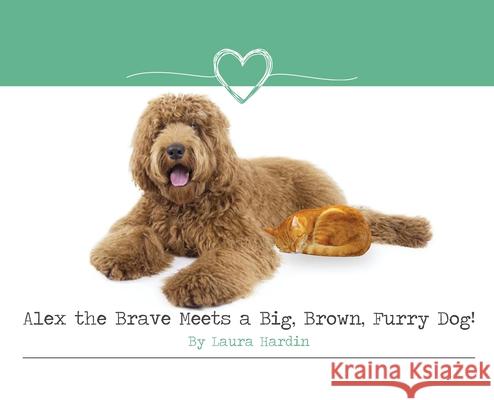 Alex the Brave Meets a Big, Brown, Furry Dog! Laura Hardin 9781649130044 Rosedog Books - książka