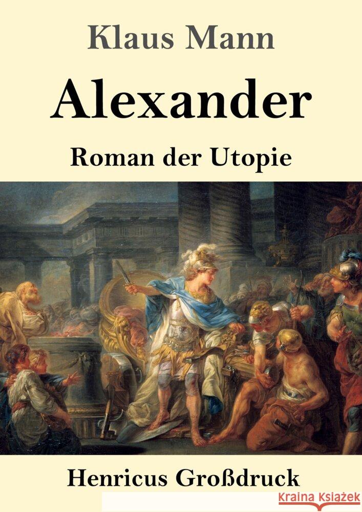 Alexander (Großdruck) Mann, Klaus 9783847857570 Henricus - książka