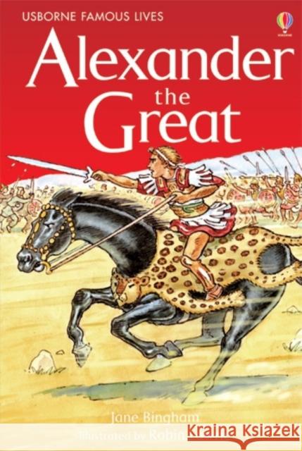 Alexander the Great J Bingham 9780746063262 Usborne Publishing Ltd - książka