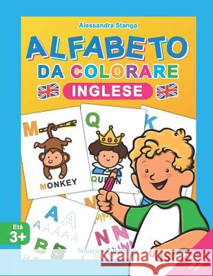Alfabeto Da Colorare (Inglese) Alessandra Stanga 9781793120168 Independently Published - książka
