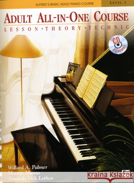 Alfred's Basic Adult All In One Course 1 Amanda Vick Lethco 9780882849317 Alfred Publishing Co Inc.,U.S. - książka