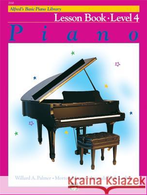 Alfred's Basic Piano Library Lesson 4 Lethco, Amanda Vick 9780739009055 Alfred Publishing Co Inc.,U.S. - książka