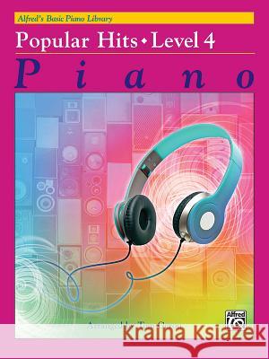 Alfred's Basic Piano Library Popular Hits, Bk 4 Tom Gerou 9781470627393 Alfred Music - książka