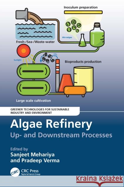 Algae Refinery: Up- And Downstream Processes Sanjeet Mehariya Pradeep Verma 9781032597188 CRC Press - książka
